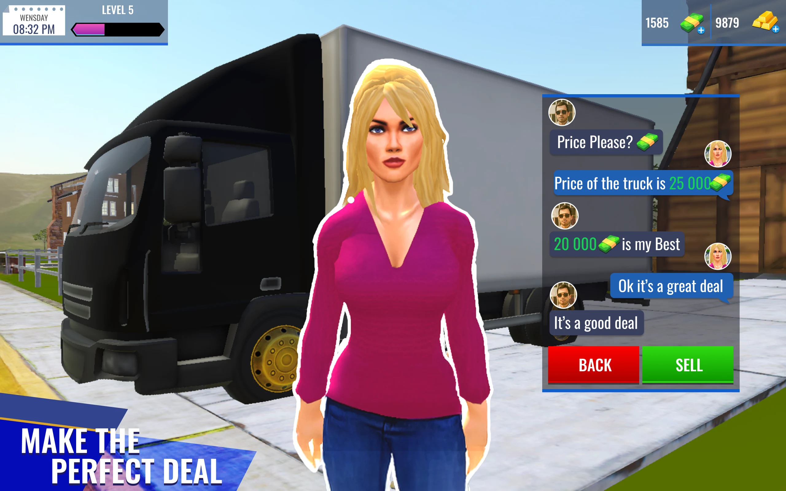 Truck Sales Simulator screenshot