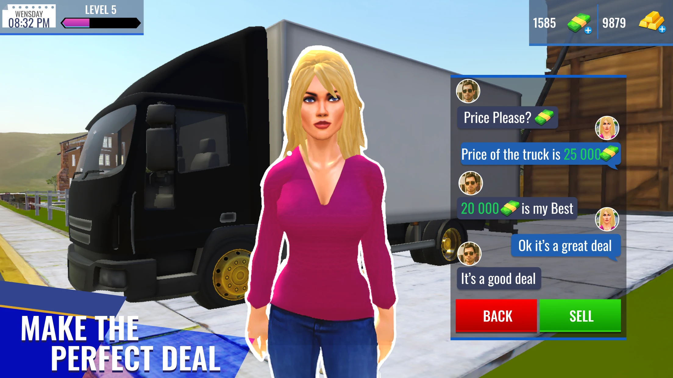Truck Sales Simulator screenshot